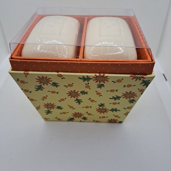 VTG Mary Engelbreit AUTUMN WISH Lavender Soap Box 2 Sealed Bars Fall Fairy Decor - Picture 8 of 12